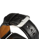 Correia de Relógio em Pele de Vaca com Textura de Crocodilo, Para Apple Watch Series, Para Apple Watch Series 5