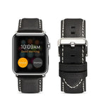 Correia de Relógio em Pele Genuína Ecológica, Para Apple Watch Series, Para Apple Watch Series 5