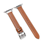 Pulseira de Couro de Vaca 14mm para Apple Watch Series, 7 41mm/6&SE&5&4 40mm/3&2&1 38mm, 7 45mm/6&SE&5&4 44mm/3&2&1 42mm