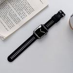 Pulseira de Silicone para Apple Watch Series, 7 41mm / 6&SE&5&4 40mm / 3&2&1 38mm, 7 45mm / 6&SE&5&4 44mm / 3&2&1 42mm
