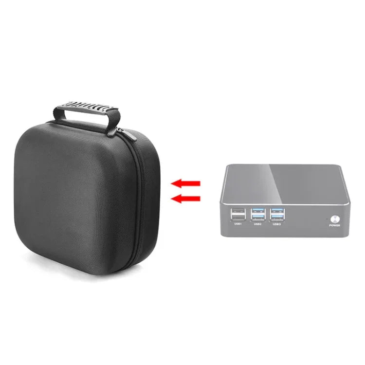 Bolsa Protetora para Mini PC, Para YINGCHI, Para Intel NUC 7i7BNH/7i3BNK, Para MSI Cubi N/2 N5000, Para TIANHONG Q3-Ti7, Para Topfeel T80M, Para Lenovo ThinkCentre M710Q, Para ASUS PN40, Para HEDY ABOX N20, Para HP 600G1 DM, Para ASUS VivoMini UN62