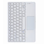 H-097C Touch Bluetooth Keyboard Leather Case with Rear Three-fold Holder, For iPad Pro 11 inch 2021 & 2020 & 2018 / Air 2020 10.9
