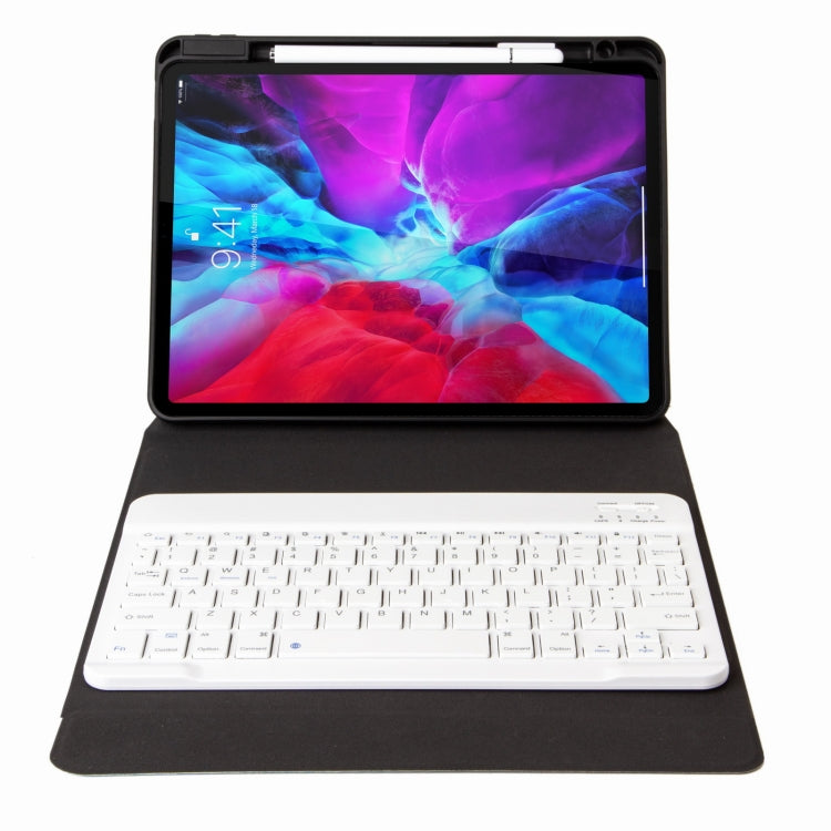H-102 Capa de Couro com Teclado Bluetooth com Suporte Traseiro Trifold, Para iPad 10.2 2020 & 2019 / Pro 10.5 polegadas, Para iPad 9.7 2018 & 2017, Para iPad Pro 11 polegadas 2021 & 2020 & 2018 / Air 2020 10.9