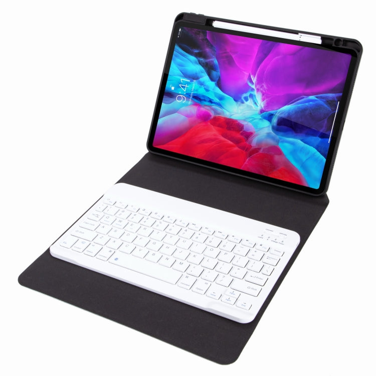 H-102 Capa de Couro com Teclado Bluetooth com Suporte Traseiro Trifold, Para iPad 10.2 2020 & 2019 / Pro 10.5 polegadas, Para iPad 9.7 2018 & 2017, Para iPad Pro 11 polegadas 2021 & 2020 & 2018 / Air 2020 10.9