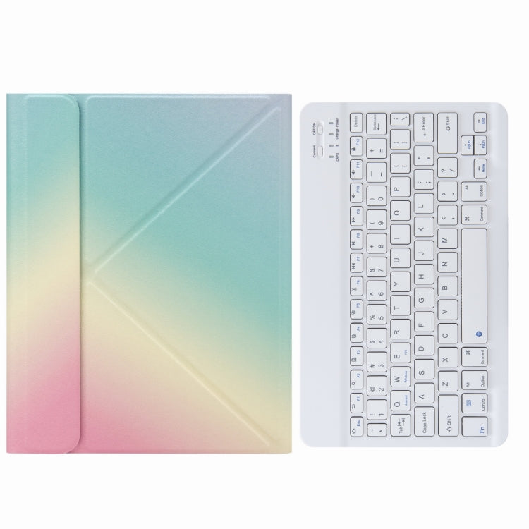 H-102 Capa de Couro com Teclado Bluetooth com Suporte Traseiro Trifold, Para iPad 10.2 2020 & 2019 / Pro 10.5 polegadas, Para iPad 9.7 2018 & 2017, Para iPad Pro 11 polegadas 2021 & 2020 & 2018 / Air 2020 10.9
