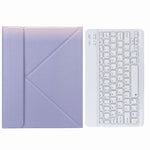 H-102 Capa de Couro com Teclado Bluetooth com Suporte Traseiro Trifold, Para iPad 10.2 2020 & 2019 / Pro 10.5 polegadas, Para iPad 9.7 2018 & 2017, Para iPad Pro 11 polegadas 2021 & 2020 & 2018 / Air 2020 10.9