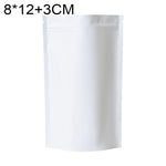 100 PCS/Conjunto Saco Stand-up Fosco em Alumínio para Snacks, 8x12+3cm, 9x13+3cm, 10x15+3cm, 12x20+4cm