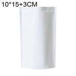 100 PCS/Conjunto Saco Stand-up Fosco em Alumínio para Snacks, 8x12+3cm, 9x13+3cm, 10x15+3cm, 12x20+4cm
