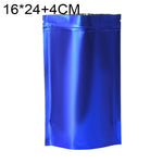 100 PCS/Conjunto Saco Stand-up Fosco em Alumínio para Snacks, 14x20+4cm, 15x22+4cm, 16x24+4cm, 18x26+4cm