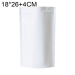 100 PCS/Conjunto Saco Stand-up Fosco em Alumínio para Snacks, 14x20+4cm, 15x22+4cm, 16x24+4cm, 18x26+4cm