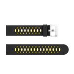 Correia de Relógio em Silicone com Três Fileiras de Furos, Para Samsung Galaxy Watch 3 45mm