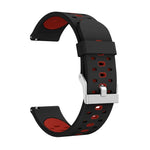 Correia de Relógio em Silicone com Três Fileiras de Furos, Para Samsung Galaxy Watch 3 45mm