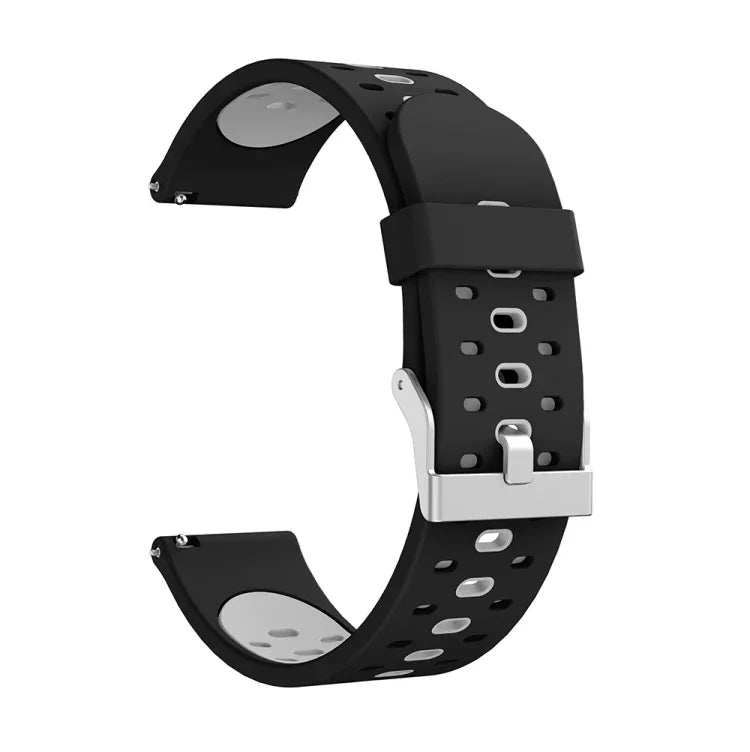Correia de Relógio em Silicone com Três Fileiras de Furos, Para Samsung Galaxy Watch 3 45mm