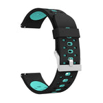 Correia de Relógio em Silicone com Três Fileiras de Furos, Para Samsung Galaxy Watch 3 45mm