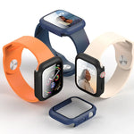 Capa Protetora ROCK 2 em 1 com Estrutura em PC + Vidro Temperado, Para Apple Watch Series 9 / 8 / 7 41mm, Para Apple Watch Series 9 / 8 / 7 45mm