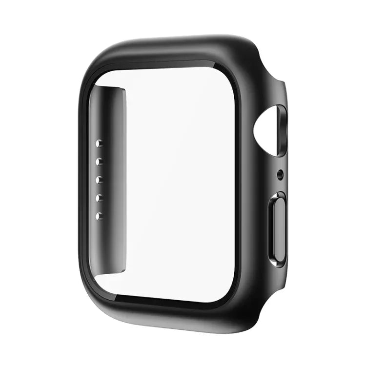 Capa Protetora ROCK 2 em 1 com Estrutura em PC + Vidro Temperado, Para Apple Watch Series 9 / 8 / 7 41mm, Para Apple Watch Series 9 / 8 / 7 45mm