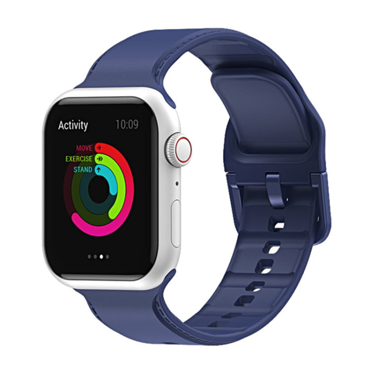 Pulseira de Silicone para Apple Watch Series, 7 45mm / 6&SE&5&4 44mm / 3&2&1 42mm