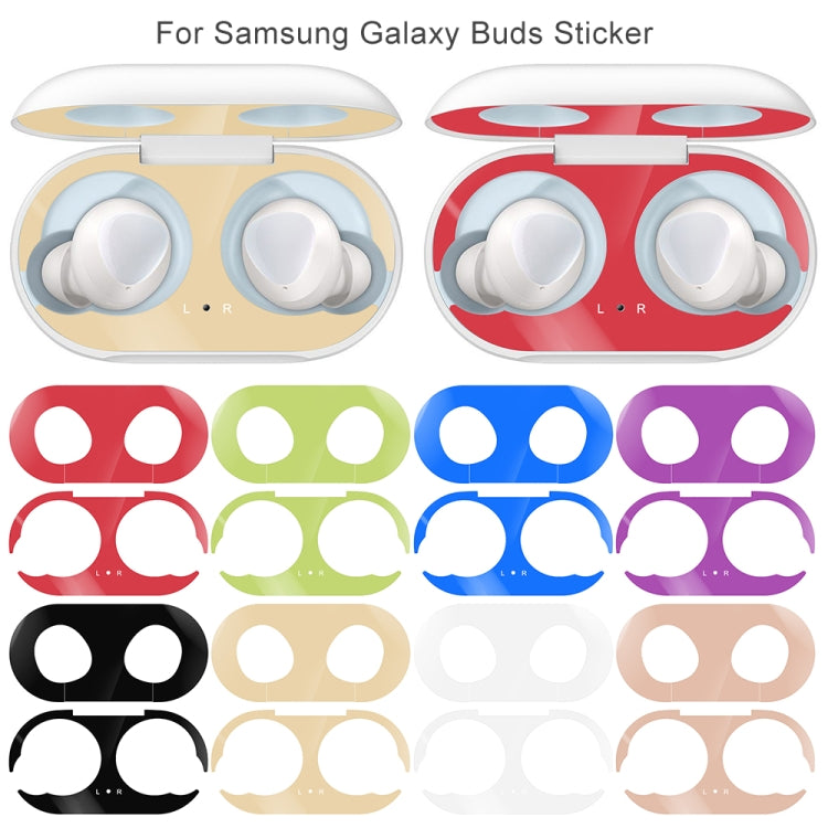 Adesivo Protetor Metálico para Auscultadores Bluetooth Sem Fios Galaxy Buds