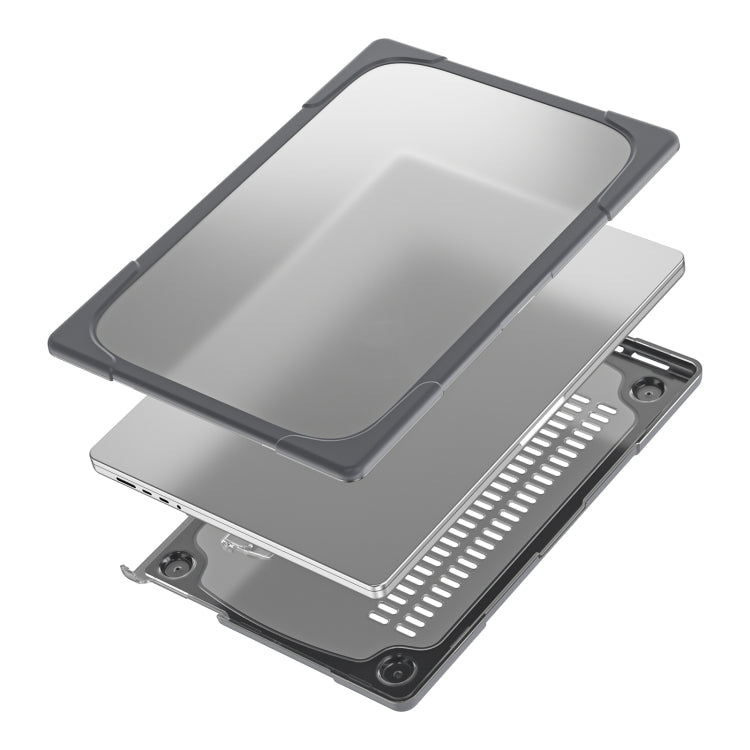 Capa Protetora para Portátil TPU + PC Bicolor, Para MacBook Pro 14.2 polegadas A2442 2021