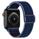 Correia de Nylon com Textura W para Apple Watch Series, 7 41mm / 6&SE&5&4 40mm / 3&2&1 38mm, 7 45mm / 6&SE&5&4 44mm / 3&2&1 42mm