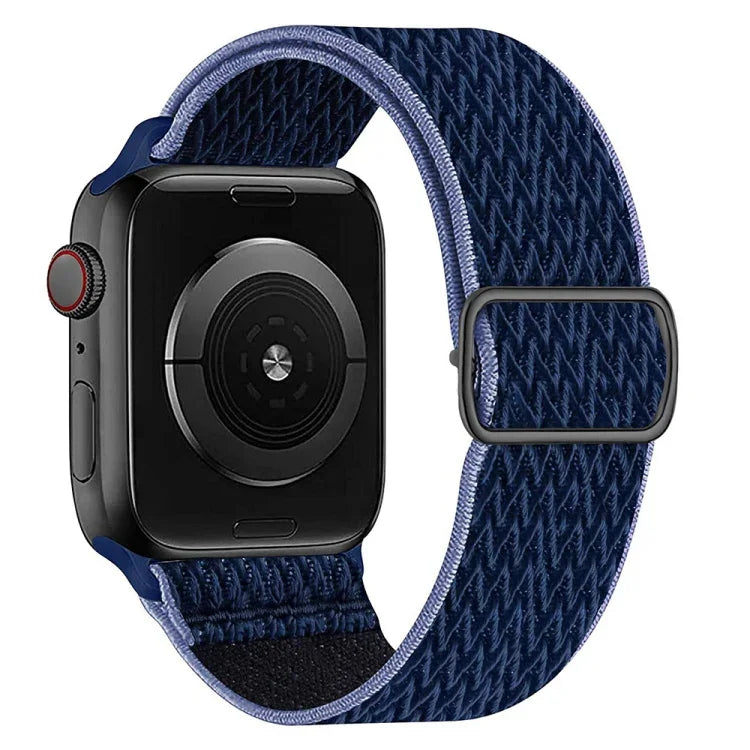 Correia de Nylon com Textura W para Apple Watch Series, 7 41mm / 6&SE&5&4 40mm / 3&2&1 38mm, 7 45mm / 6&SE&5&4 44mm / 3&2&1 42mm