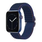 Correia de Nylon com Textura W para Apple Watch Series, 7 41mm / 6&SE&5&4 40mm / 3&2&1 38mm, 7 45mm / 6&SE&5&4 44mm / 3&2&1 42mm