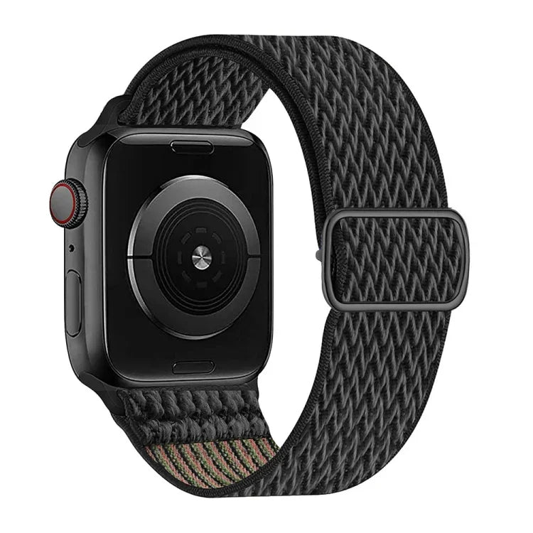 Correia de Nylon com Textura W para Apple Watch Series, 7 41mm / 6&SE&5&4 40mm / 3&2&1 38mm, 7 45mm / 6&SE&5&4 44mm / 3&2&1 42mm