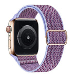 Correia de Nylon com Textura W para Apple Watch Series, 7 41mm / 6&SE&5&4 40mm / 3&2&1 38mm, 7 45mm / 6&SE&5&4 44mm / 3&2&1 42mm