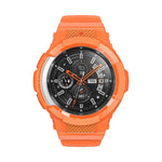Correia de Relógio Integrada em Silicone Desportivo de Fibra de Carbono, Para Samsung Galaxy Watch4 Classic 42mm