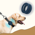 Capa de Silicone Anti-riscos e Amortecedora para Coleira de Animal de Estimação Para AirTag 2ª Geração / AirTag 1ª Geração, 35,9x35,9x19,2mm, 34,1x34,1x18,2mm