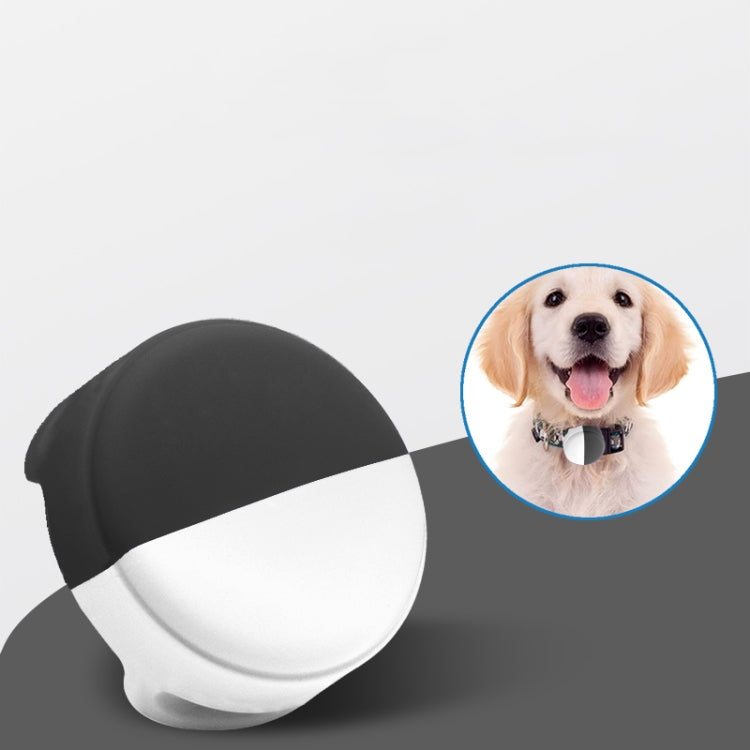 Colar para Animal de Estimação Capa de Silicone Anti-riscos e Anti-choques para AirTag 2ª Geração / AirTag 1ª Geração, 34x34x17.3mm, 34x34x16.7mm