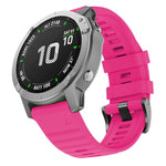 Silicone Watchband, For Garmin Fenix 7, For Garmin Fenix 7X