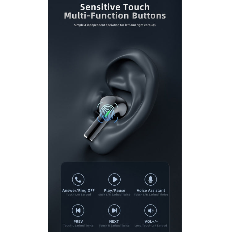awei T29 PRO Auricular estéreo TWS Bluetooth sem fios, T29 PRO