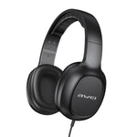 awei GM-6 Auscultadores Estéreo com Fio 3,5mm, GM-6 (Preto)