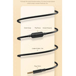 awei GM-6 Auscultadores Estéreo com Fio 3,5mm, GM-6 (Preto)
