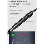 awei ES-180i Auricular com fio intra-auricular para e-sports com microfone, ES-180i