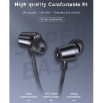 awei L1 Auricular com fio intra-auricular estéreo surround, L1 (Preto), L1 (Cinza)