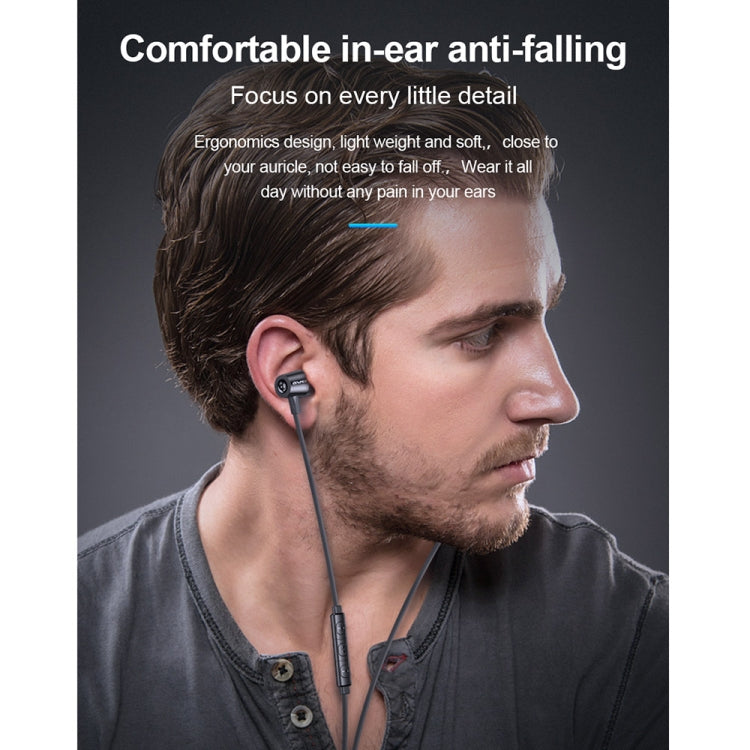 awei L1 Auricular com fio intra-auricular estéreo surround, L1 (Preto), L1 (Cinza)