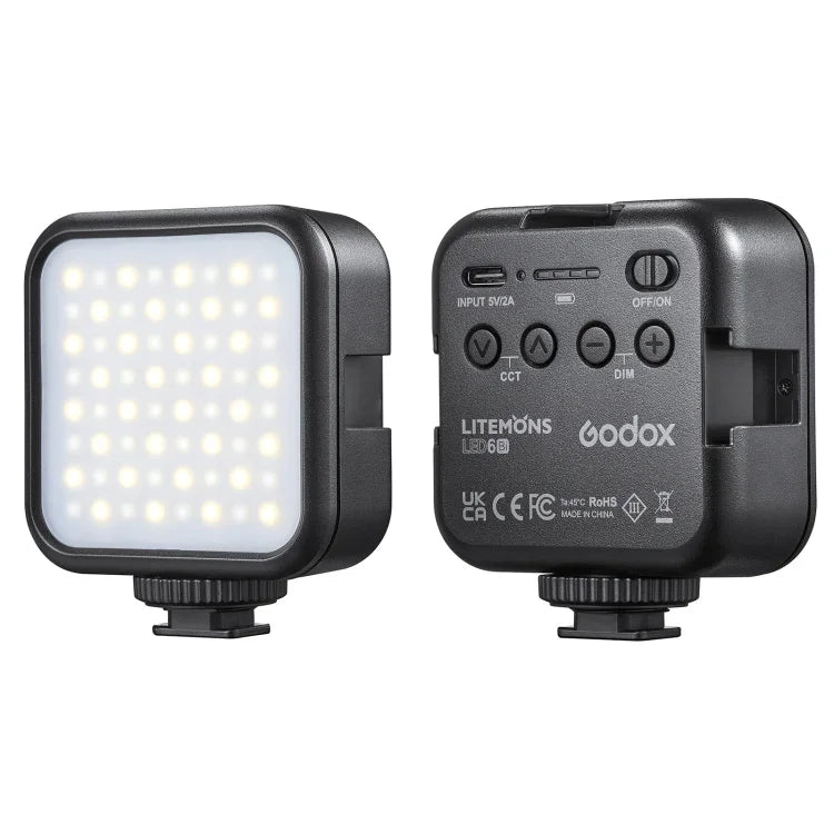 Godox LED-6BI Luz LED para Vídeo, LED-6BI