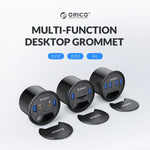 Hub de Secretária Multifuncional ORICO DESK-4U-BK com 4 Portas USB3.0
