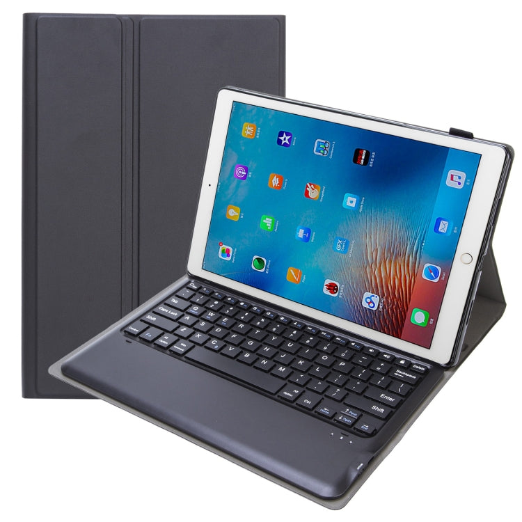 A129 Capa de Couro com Teclado Bluetooth Destacável em TPU com Suporte, Para iPad Pro 12.9 polegadas 2015 / 2017, AM17