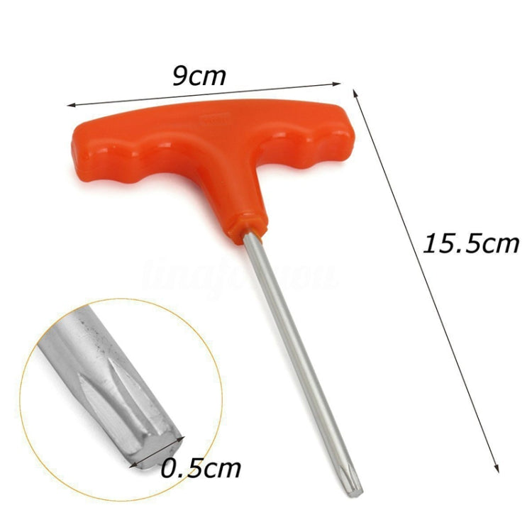 Chave Allen de 15cm com Cabo em T T27 Torx para Stihl Makita, Chave Allen