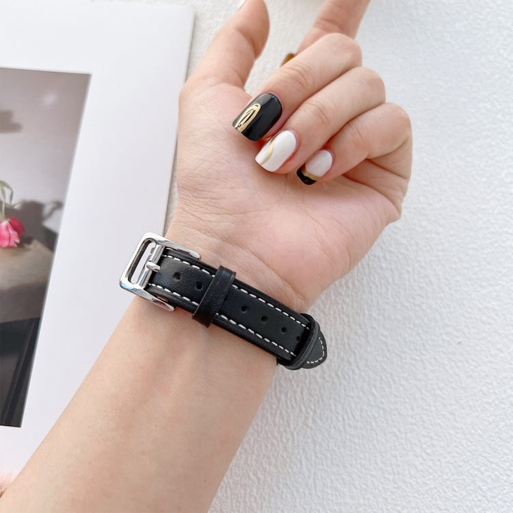 Pulseira de Couro para Apple Watch Series, 7 41mm / 6&SE&5&4 40mm / 3&2&1 38mm, 7 45mm / 6&SE&5&4 44mm / 3&2&1 42mm