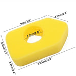 5 Peças de Elemento de Espuma para Filtro de Ar Briggs & Stratton 698369, Elemento de Espuma para Filtro de Ar