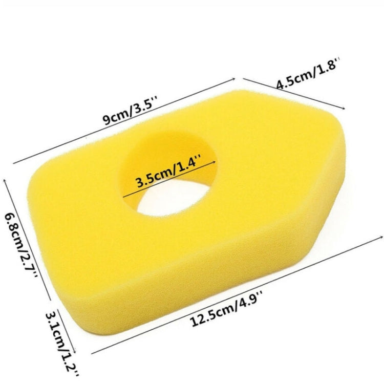 5 Peças de Elemento de Espuma para Filtro de Ar Briggs & Stratton 698369, Elemento de Espuma para Filtro de Ar