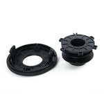 Conjunto de Carretel com Tampa para Cabeça de Aparador Stihl FS55 85 90 100 120 130 200 250, Conjunto de Carretel com Tampa