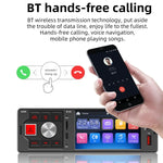Receptor de Rádio para Carro com Ecrã Tátil de 4,0 polegadas, Leitor Bluetooth MP5 com Comando à Distância, FM60