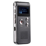 Gravador de Voz Digital USB com Função VAR, Leitor WAV MP3, Modelo SK-012 4GB, SK-012 16GB, SK-012 32GB
