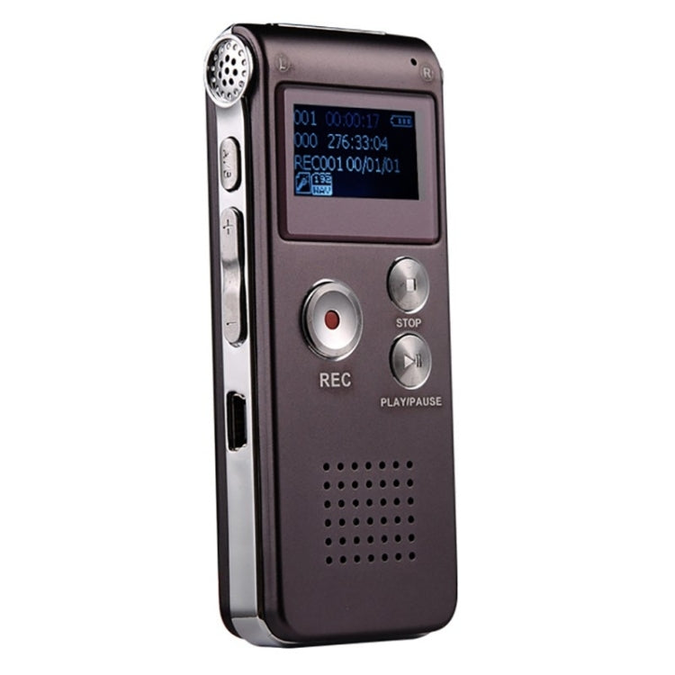 Gravador de Voz Digital USB com Função VAR, Leitor WAV MP3, Modelo SK-012 4GB, SK-012 16GB, SK-012 32GB