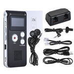 Gravador de Voz Digital USB com Função VAR, Leitor WAV MP3, Modelo SK-012 4GB, SK-012 16GB, SK-012 32GB